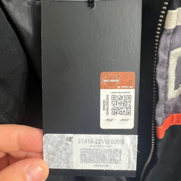 Harley Davidson Women’s Medium Woven Jacket Brand New - Picture 3 of 5